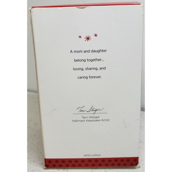 Hallmark Keepsake Christmas Ornament 2013 - Like Mom Like Daughter Boots NIB - Picture 2 of 6